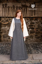 Sur-robe ou surcot médiéval Albrun en laine