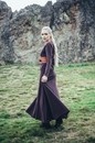 Robe médiévale, Lina, manches longues