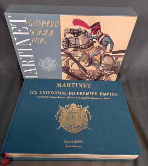  Martinet : les uniformes du 1er Empire, galerie des enfants de Mars. Numéroté 179/220. 
