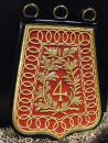 Sabretache du 4e hussard - Officier Empire 