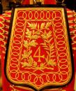 Sabretache du 4e hussard - Officier Empire 
