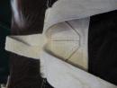 Havresac en peau de vache - Fabrication Française