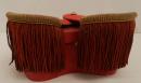 Epaulettes rouges et or
