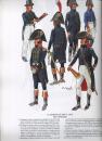  Les uniformes des guerres napoleoniennes, editions quatuor. Numéroté 600/990. 