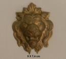 Tête de lion en laiton - Autre modèle - Fab. Française - L'unité