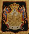 Sabretache de maréchal des logis de chasseur à cheval de la garde