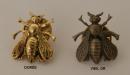 Epinglette abeille 18 x 20 mm- Fab. Française - L'unité