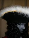 Grand tricorne pour pirate, marquis ou officier XVIIIe - Fab. Française