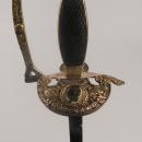 Profil de l'Empereur. Épée d'officier d'état-major, pommeau au casque
