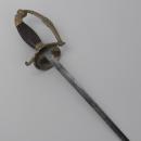Athéna, épée restauration d'officier, avec fourreau