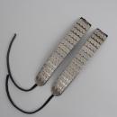 Jugulaires à écailles de shako d'OFFICIER 1er Empire - Or ou argent - La paire