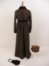 Ensemble manteau, chapeau, bourse Empire