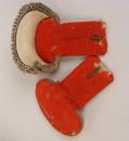 Epaulettes argent chef de bataillon garde nationale : 1830-1848