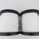 Cordon cable blanc - Fabrication francaise - Le mètre