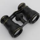 Jumelles belle époque noires, longueur maxi: 8 cm 