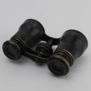 Jumelles belle époque noires, longueur maxi: 8 cm 