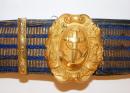 Ceinturon d'officier de marine, vers 1900