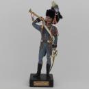 Artillerie à cheval de la garde, trompette. Figurine Marcel Riffet.