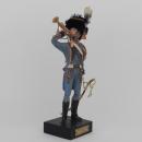 Artillerie à cheval de la garde, trompette. Figurine Marcel Riffet.
