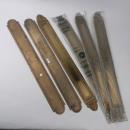 Lot de 7 plaques de propretés style Empire