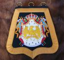 Sabretache de chasseur à cheval de la garde, troupe - Aigle brodée ou laiton