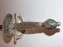 Épée de ville à monture en argent. Époque Louis XVI