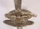 Épée de ville à monture en argent. Époque Louis XVI