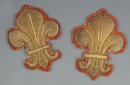 Ornements pour retroussis à la fleur de lys - L'unité