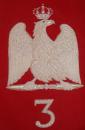 Sabretache d'officier subalterne 3e hussard