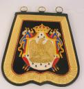 Sabretache de maréchal des logis de chasseur à cheval de la garde