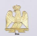 Aigle de shako Empire de la jeune garde - Tête à droite - Aussi pour giberne...