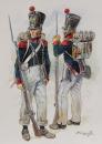 Tirailleur de la Garde Impériale, 1815, campagne de Belgique, Waterloo immersion