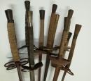 Lot de 11 fleurets