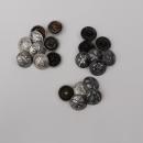 Boutons de l'artillerie, guerre 14-18, 17 mm - L'unité