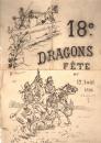 18 ème régiment de dragons, historique, 1744-1894 par le capitaine F. Cuel