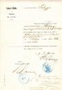 Nomination à un poste de médecin major signé H Larrey
