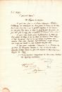 Doc- médecine- Rapport présenté au ministre directeur de l'administration de la guerre, Dejean. Approuvé et signé par lui 28/04/1807