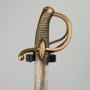 Sabre d'officier de cavalerie légère à la chasseur, vendu en 12 h