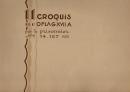 Croquis de l'oflag XVIII A par le prisonnier 14.127- Par HENRI GAYOT(1904-1981)