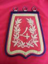 Sabretache du 4 ème hussard troupe - Empire