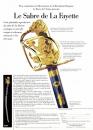 Lafayette- Sabre réalisé à l'initiative du musée des armées. Vendu en 12 h