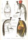 Rare lot de  25 casques miniatures Del Prado, avec chemise de 25 planches par Lordey!