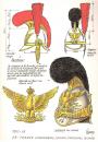 Rare lot de  25 casques miniatures Del Prado, avec chemise de 25 planches par Lordey!