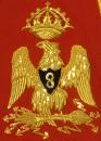 Sabretache de major du 8e hussard, Empire 