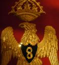 Sabretache de major du 8e hussard, Empire 
