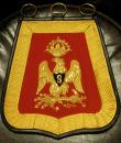 Sabretache de major du 8e hussard, Empire 