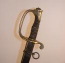 Sabre d'adjudant d'infanterie d'avril 1879, modèle 1845, modifié 1882.