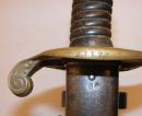 Sabre d'adjudant d'infanterie d'avril 1879, modèle 1845, modifié 1882.