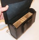 Giberne de la garde troupe avec son coffret bois, sur le modèle du 1er Empire - Sans cuivrerie