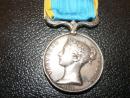  Crimée: Médaille  britannique décernée à des français sous le second Empire